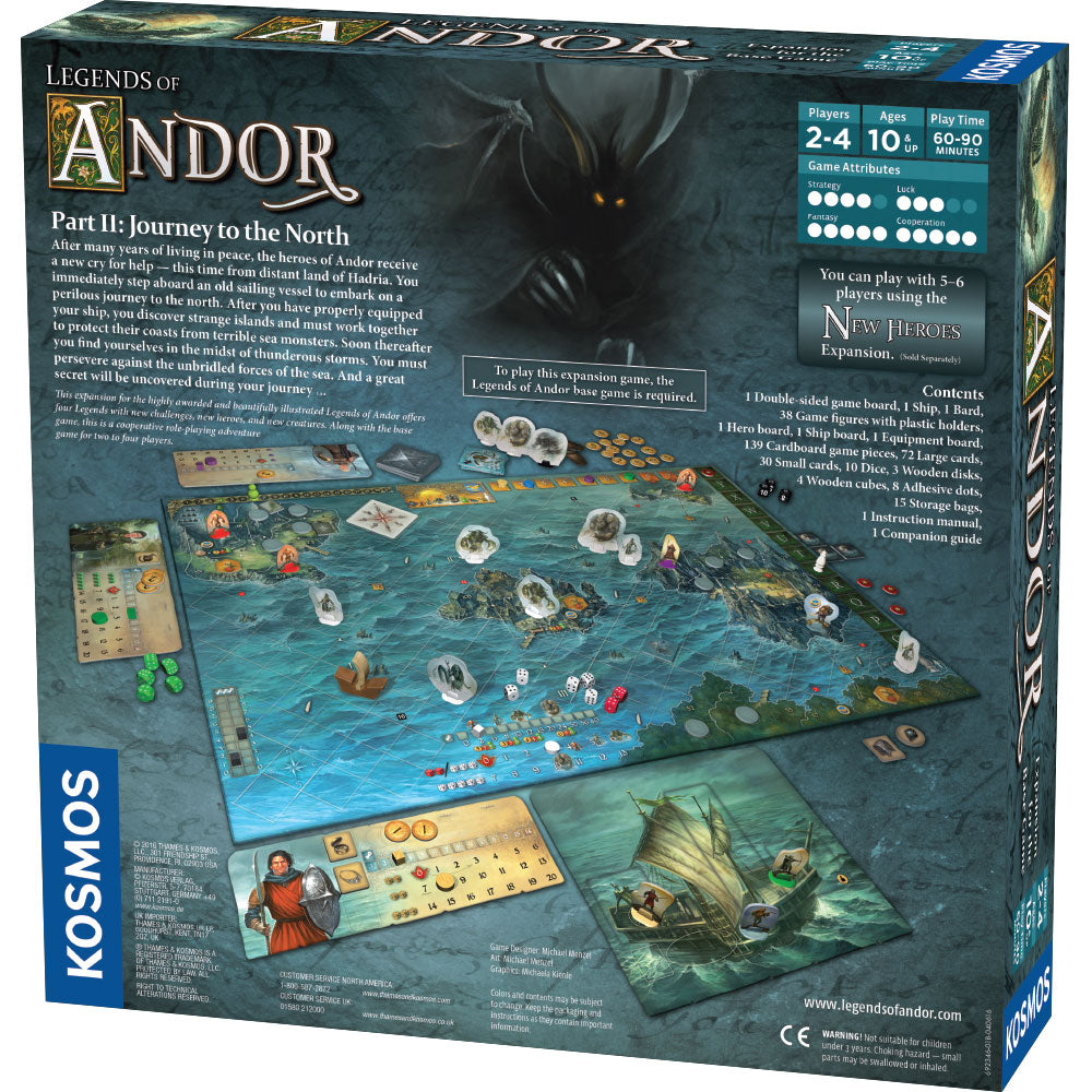 Legends of Andor : Part II Journey to the North Expansion